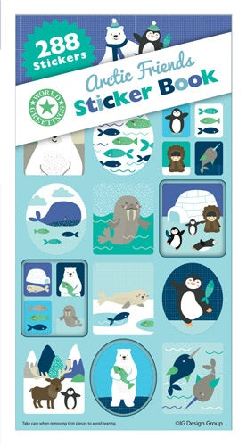 Sticker Book 288 ARCTIC ANIMALS