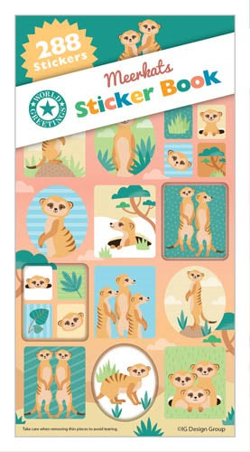 Sticker Book 288 MEERKATS