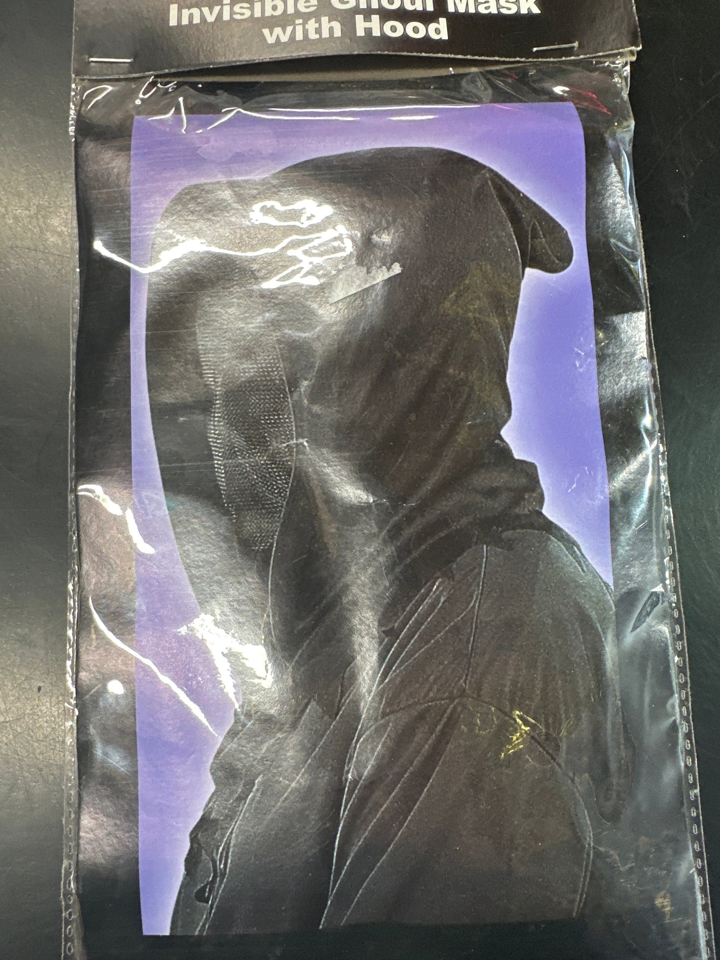 Invisible Ghoul Mask with hood