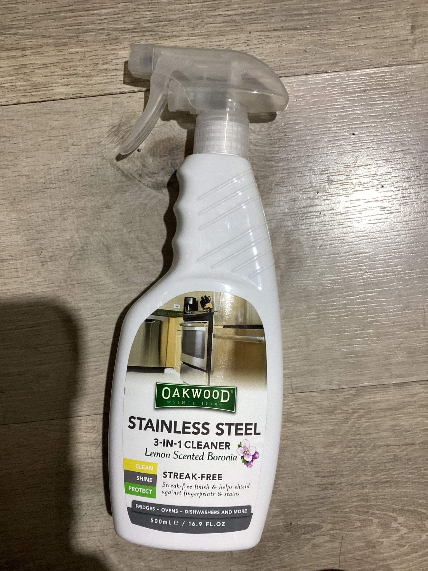 Stainless steel 3in1 cleaner 500ml Oakwood