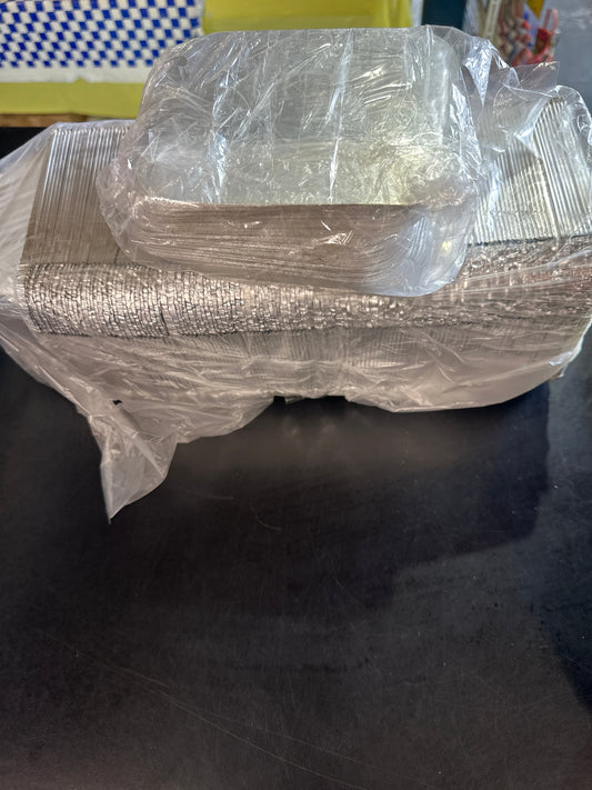 Foil con with lids 125pk