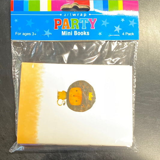 Kids Party Favour Mini Books 4pk