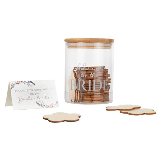 Advice for the Bride Jar & Discs NIS Packaging & Party Supply