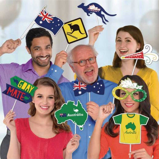 Australia Photo Props Kit NIS Packaging & Party Supply