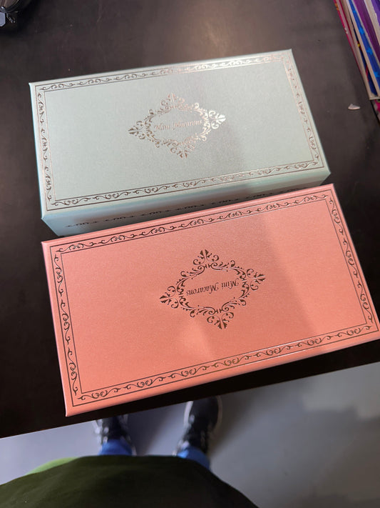 Mini macarons box