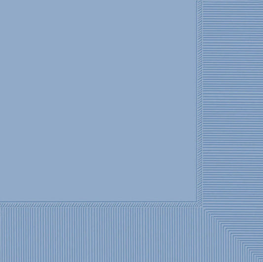 BEVERAGE NAPKINS 20 PACK 2 PLY-PASTEL BLUE NIS Packaging & Party Supply