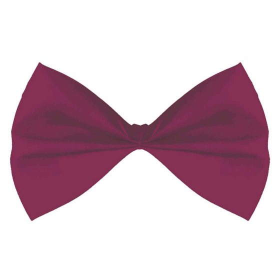 BOWTIE - BURGUNDY 1pc NIS Packaging & Party Supply