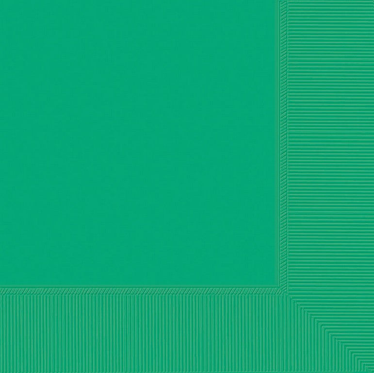Beverage Napkin 2PLY-Festive Green 20pk NIS Packaging & Party Supply