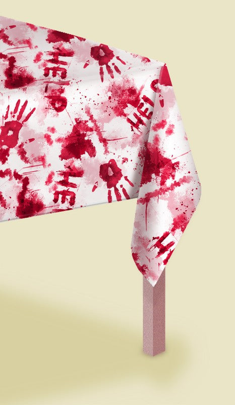 Bloody All over Printed Plastic  Tablecover NIS Packaging & Party Supply
