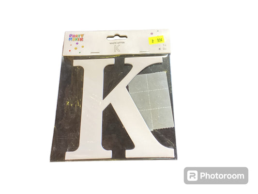 Letter K 2 pcs