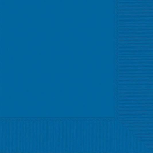 DINNER NAPKINS 2 PLY Navy Flag Blue -20 Pack 40x40cm NIS Packaging & Party Supply