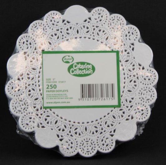 Buy DOYLEY ROUND 5" 126mm 250pc at NIS Packaging & Party Supply Brisbane, Logan, Gold Coast, Sydney, Melbourne, Australia