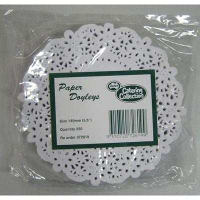 Buy DOYLEY ROUND 5.5" 140mm 250pcs at NIS Packaging & Party Supply Brisbane, Logan, Gold Coast, Sydney, Melbourne, Australia