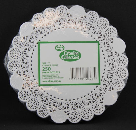 Buy DOYLEY ROUND 7" 180mm 250pcs at NIS Packaging & Party Supply Brisbane, Logan, Gold Coast, Sydney, Melbourne, Australia