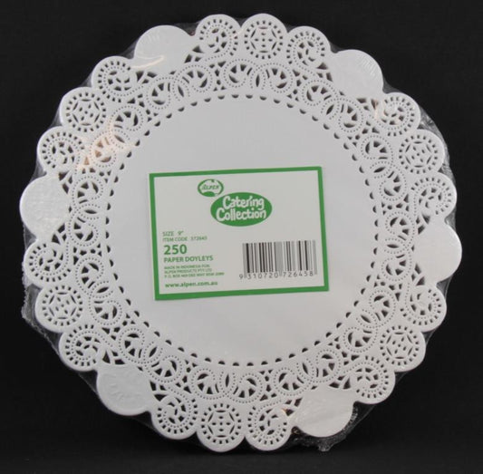 Buy DOYLEY ROUND 9" 228mm 250pc at NIS Packaging & Party Supply Brisbane, Logan, Gold Coast, Sydney, Melbourne, Australia