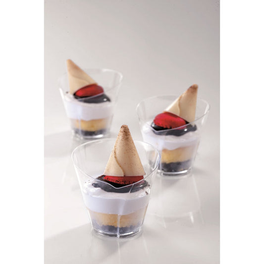 Dessert Cup Slanted 70ml (1pc) NIS Packaging & Party Supply