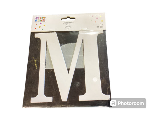 Letter M 2 pcs