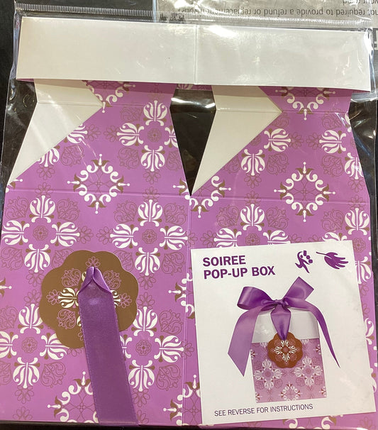 Medium flower  Pop-up Box 5"/Gift bag