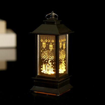 EID LANTERN Large – BLACK NIS Packaging & Party Supply