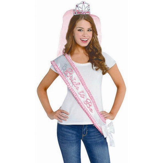 Elegant Bride Deluxe Sash NIS Packaging & Party Supply