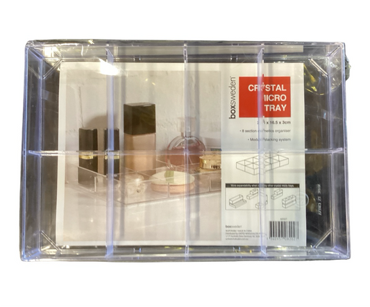 CRYSTAL MICRO TRAY 24.5×16.5×3cm