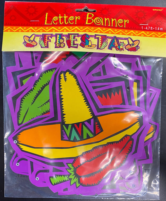 Fiesta Letter Banner 1.4m 1pc