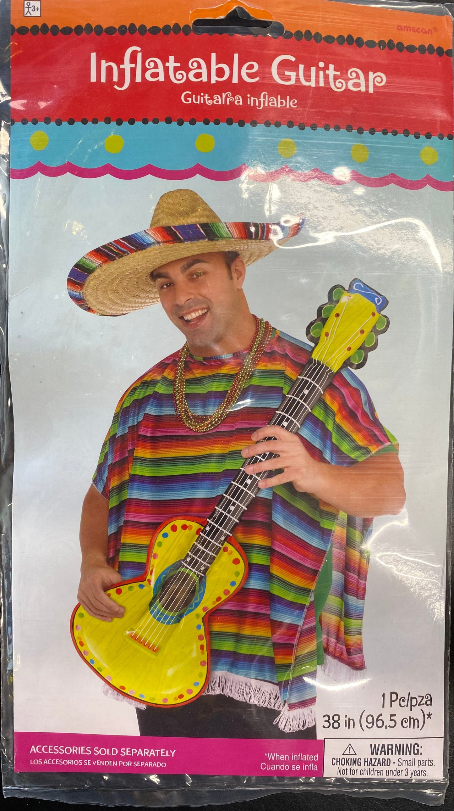 Inflatable Guitar 38in (96.5cm) 1pc