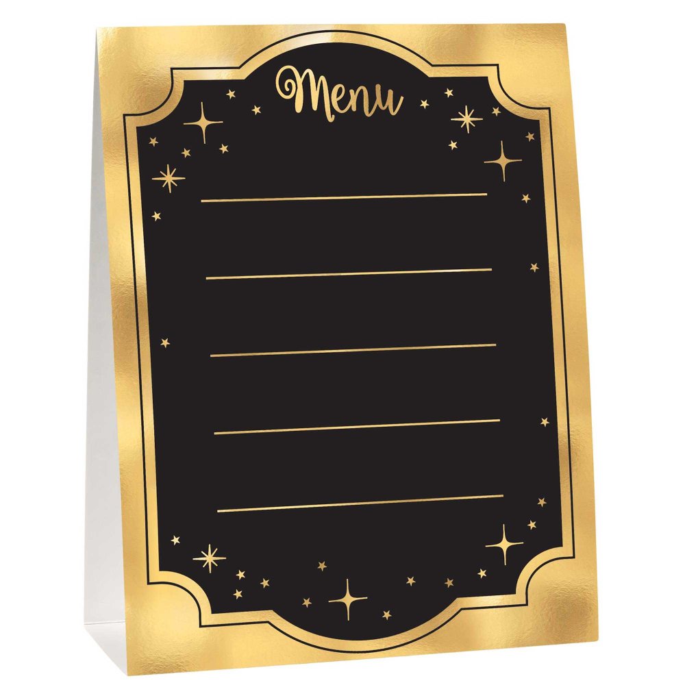 GOLD Happy Birthday Buffet Decorating Kit NIS Traders