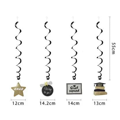 GRADUATION Swirl 4pk NIS Traders