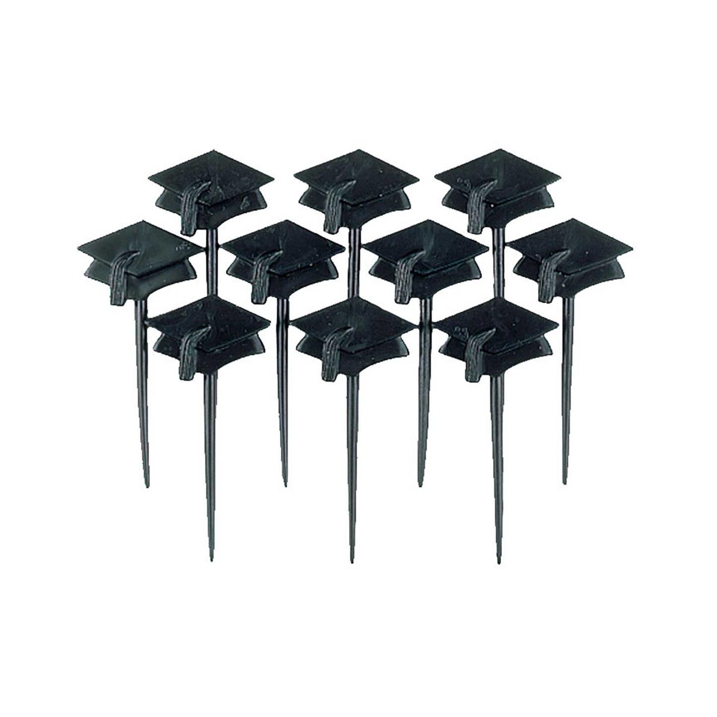 Graduation Black Cap Picks 10pcs NIS Traders