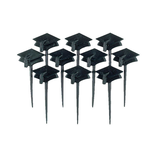 Graduation Black Cap Picks 10pcs NIS Traders