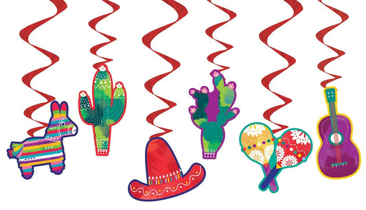 HANGING Decoration 6PK FIESTA NIS Traders