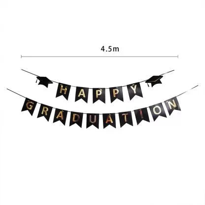 HAPPY GRADUATION Bunting 4.5m NIS Traders