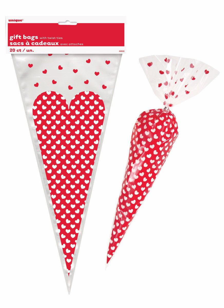 Heart Shape cello bag /Gift bags NIS Traders