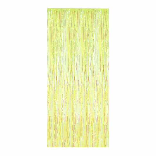 IRIDESCENT CURTAIN -YELLOW 200x90cm NIS Traders