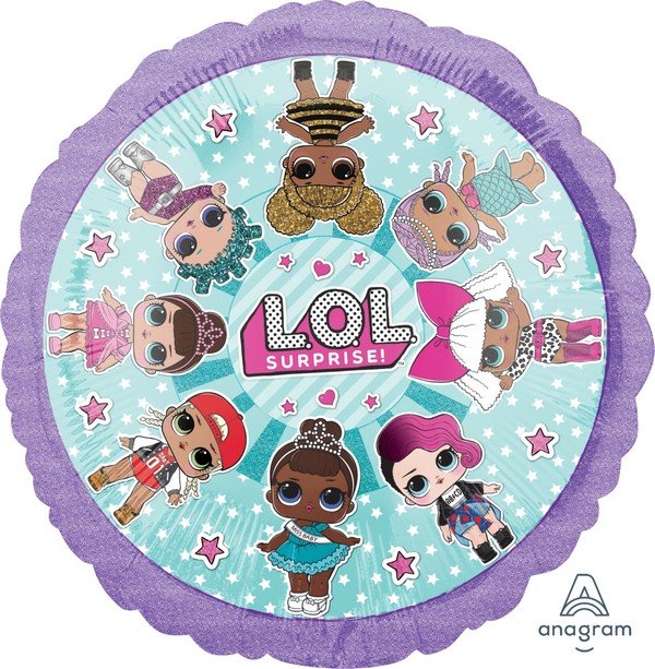 LOL Surprise Foil Balloon  45cm NIS Traders