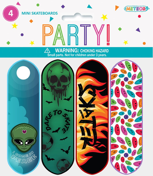 4 Mini Skateboards