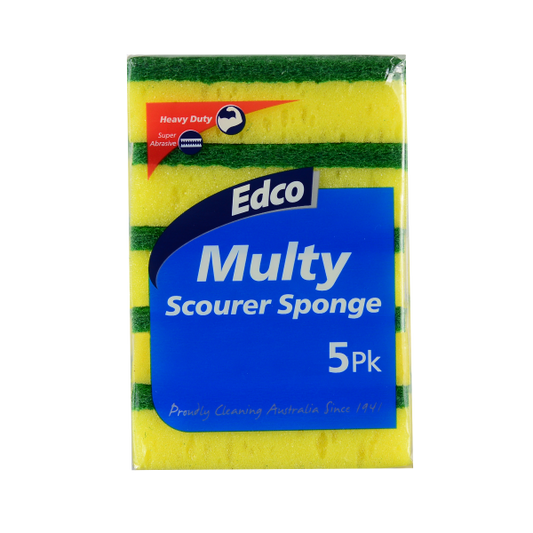 MULTY/VISKA Scouring Sponge 5 Pack NIS Traders