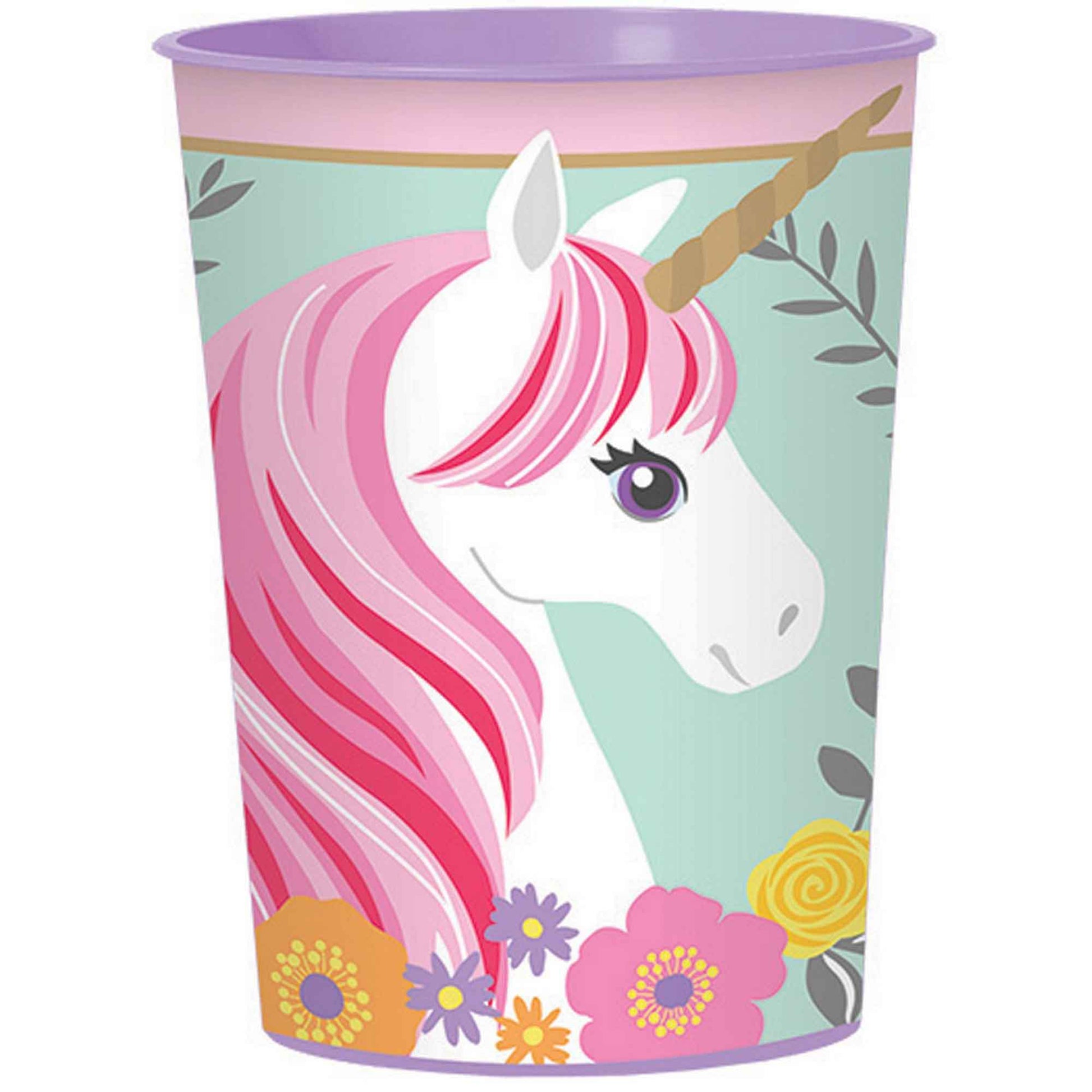 Magical Unicorn 473ml Favor Cup - Plastic 1pc NIS Traders