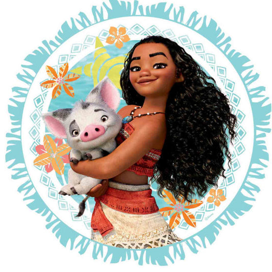 Moana Expandable Pull String Drum Pinata NIS Traders