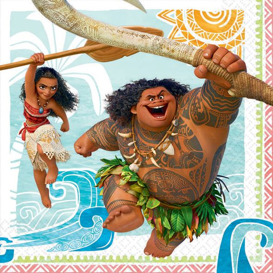 Moana Lunch Napkins NIS Traders