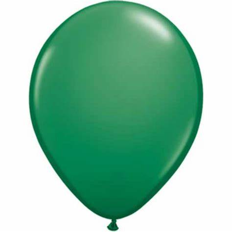 Latex Balloon 12cm 50Pack Green