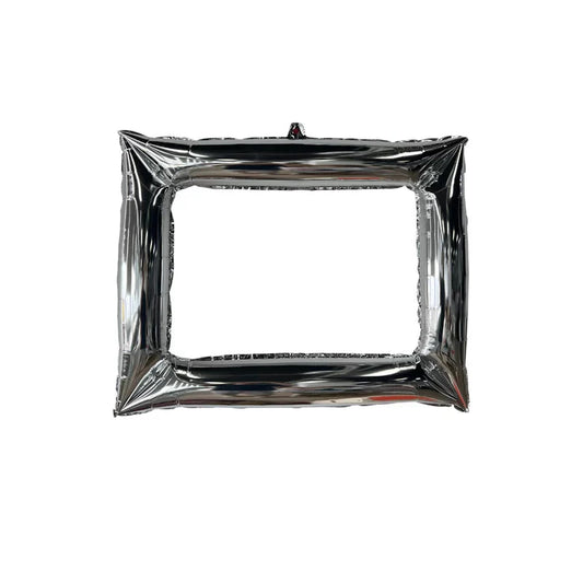 PHOTO FRAME FOIL BALLOON – SILVER NIS Traders