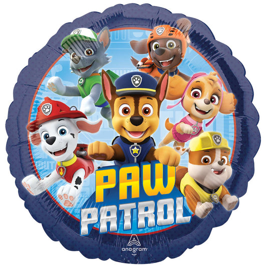 Paw Petrol 45cm foil balloon NIS Traders