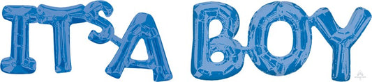 Phrase IT's A BOY Blue. NIS Traders