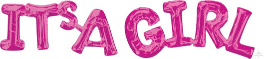 Phrase IT's A GIRL Pink NIS Traders