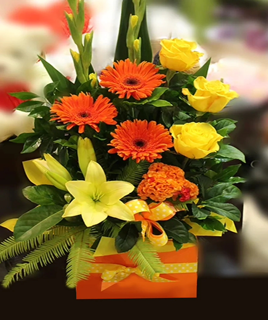 Cheerful Birthday Flower Bouquet