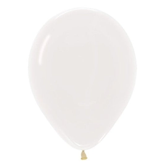 SEMPERTEX 30CM CRYSTAL CLEAR LATEX BALLOONS 390, 100PK NIS Traders