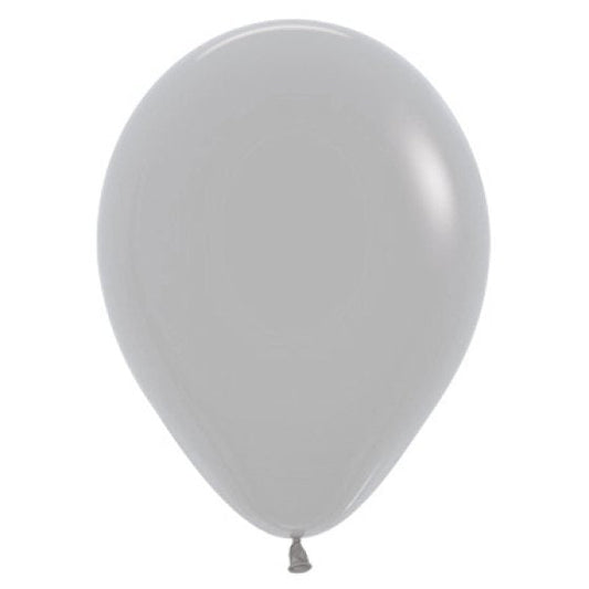 SEMPERTEX 30CM FASHION GREY LATEX BALLOONS 081, 25PK NIS Traders