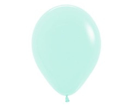 SEMPERTEX 30CM PASTEL MATTE GREEN LATEX BALLOONS, 25PK NIS Traders